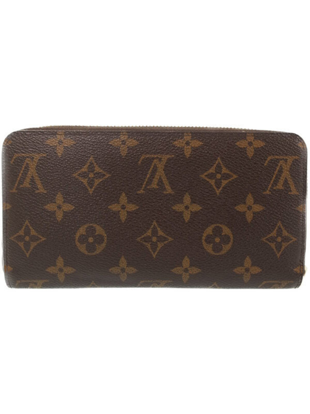 Louis Vuitton Wallet Monogram Long Zipper Zippy Round Brown
